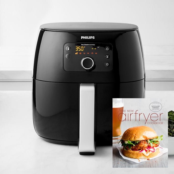 Philips XXL Digital Airfryer & Williams Sonoma Test Kitchen Air Fryer Cookbook