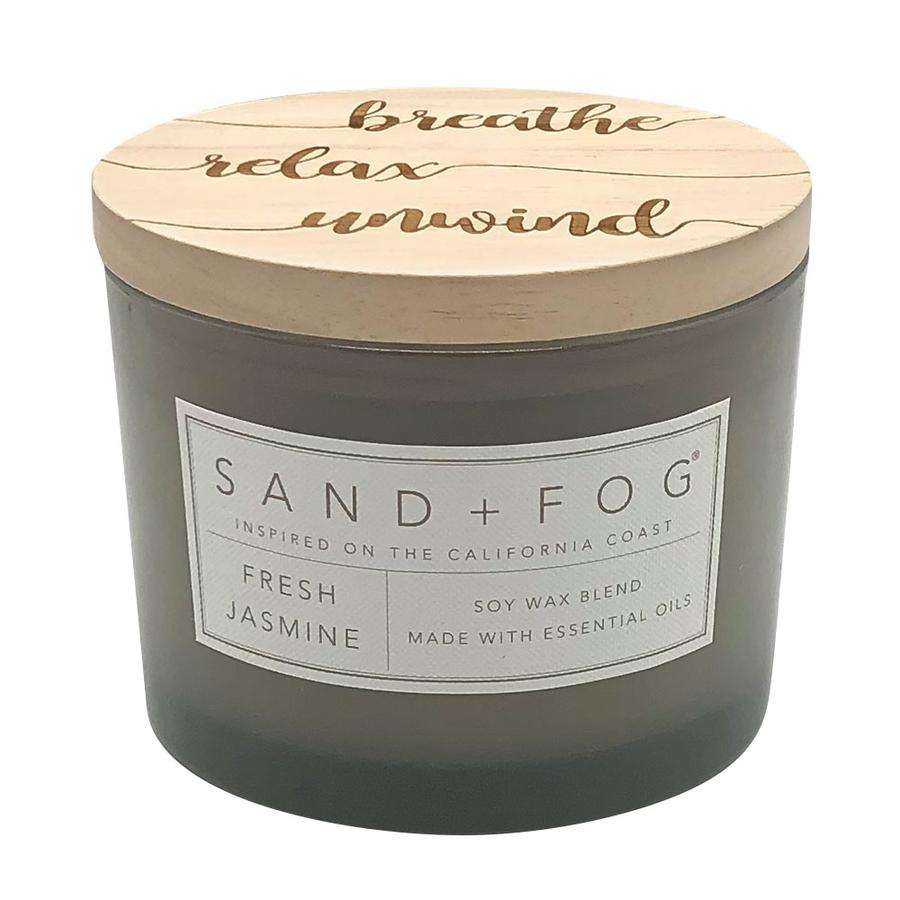 Sand + Fog Fresh Jasmine scented candle