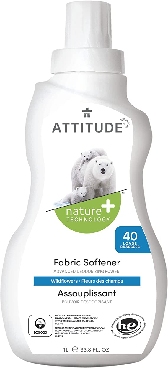 Attitude Wild Flowers Fabric Softener 33.8 fl. oz.