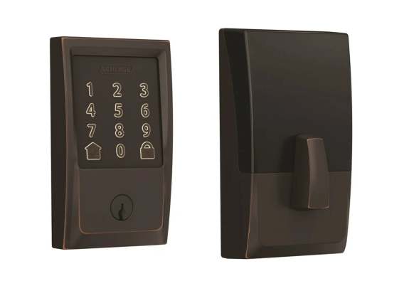 Schlage Encode WiFi Enabled Electronic Keypad Deadbolt with Century Trim