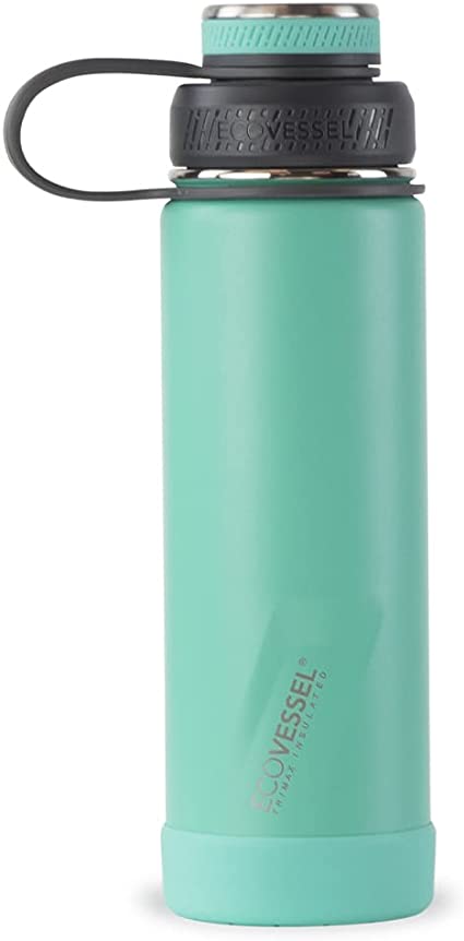 EcoVessel Boulder Water Bottle 20 oz Aqua Breeze