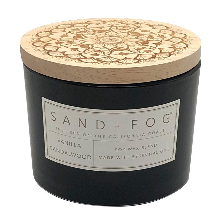 Sand + Fog Vanilla Sandalwood scented candle