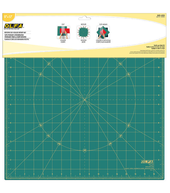 Olfa 17''x17'' Rotating Self Healing Rotary Mat