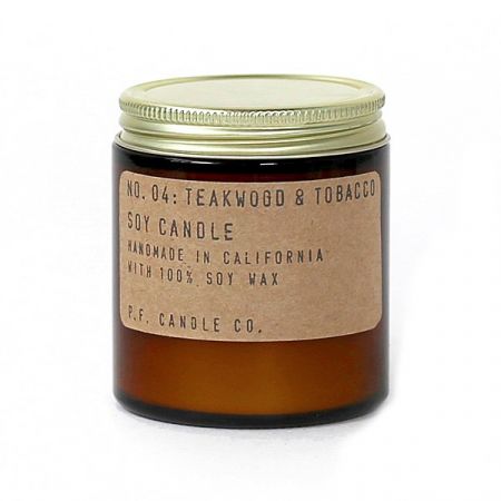 P.F. Candle Co. - Teakwood & Tobacco Mini Candle