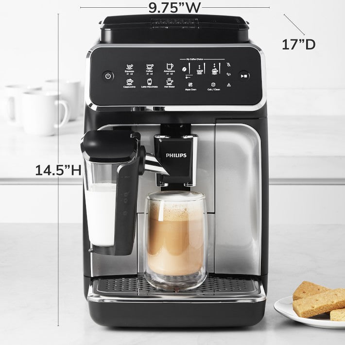 Philips 3200 Series Fully Automatic Espresso Machine with LatteGo