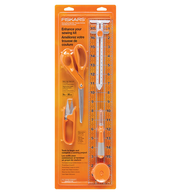 Fiskars Sewing Essentials Scissors & Tool Set