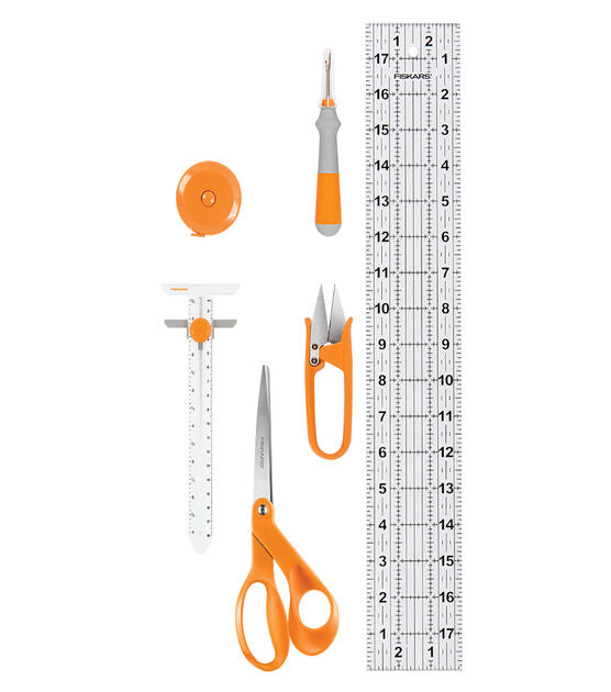 Fiskars Sewing Essentials Scissors & Tool Set