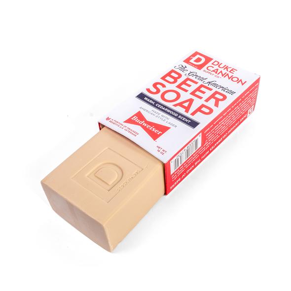 GREAT AMERICAN BEER SOAP - MADE WITH BUDWEISER