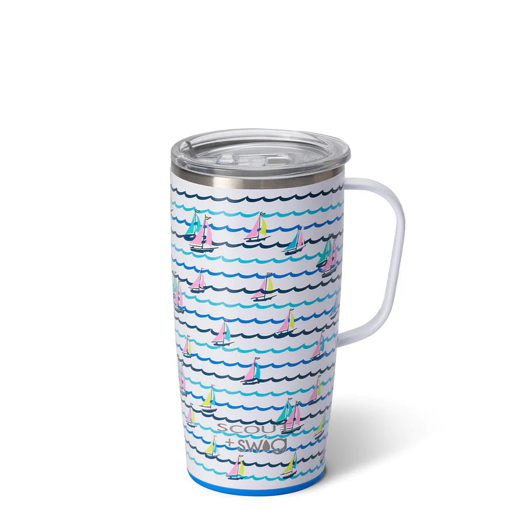 SCOUT Boats and Rows Travel Mug (22oz)