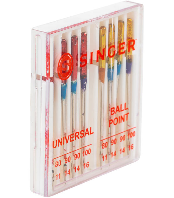 Singer Universal Regular & Ball Point Sewing Machine Needles