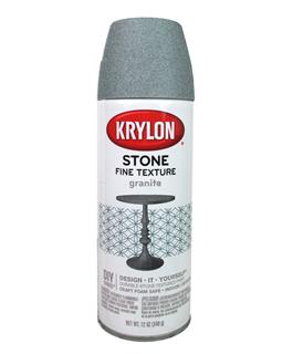 Krylon Natural Stone Paint 12oz Granite