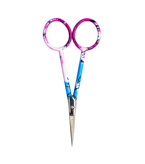 Singer Forged Embroidery Scissor Pastel Printed
