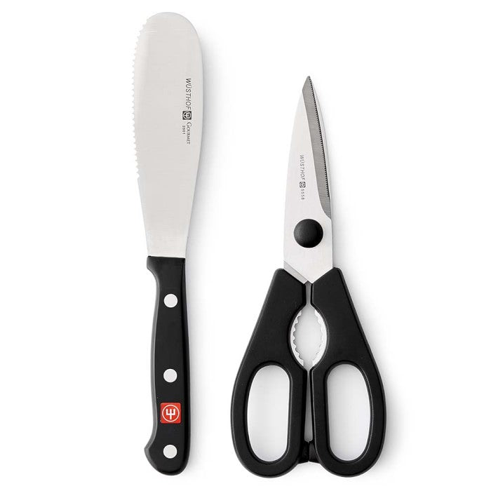 Wüsthof Gourmet 2-Piece Shear & Spreader Knife Set