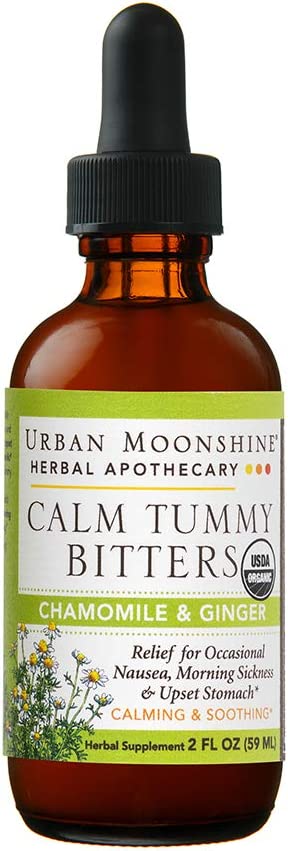 Urban Moonshine Organic Herbal Apothecary Calm Tummy Dropper 2 fl. oz.