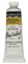 Grumbacher - Pre-Tested Oil Paint - 37ml/1.25 Ounce - Chrome Titanate Yellow (P041G)