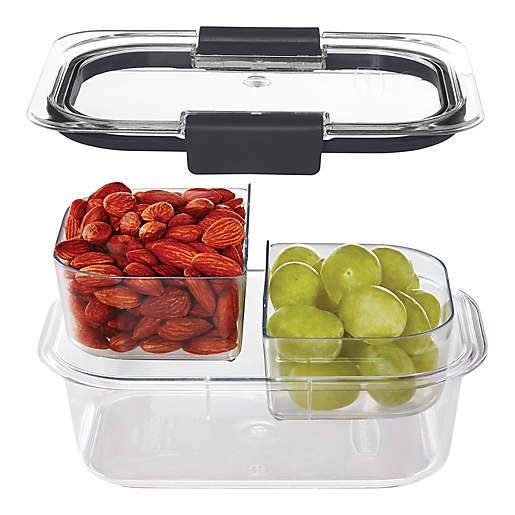 Rubbermaid 3.2 Cup Brilliance Glass Food Storage Containers, Set