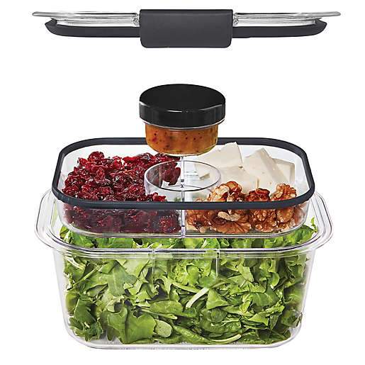 Rubbermaid Brilliance 6-Piece Lunch Sandwich Food Storage