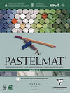 Clairefontaine - Pastelmat Glued Pad - Palette No. 5 - Dark Blue - 18 x 24 cm - 360g - 12 Sheets