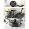 T-fal® Pure Cook Nonstick Aluminum 3-Piece Fry Pan Set in Black