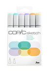 Copic - Alcohol Sketch Marker Set - Pale Pastels