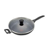 T-fal® Pure Cook Nonstick 13-Inch Aluminum Covered Fry Pan with Helper Handle in Black