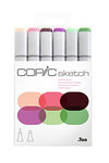 Copic - Sketch Alcohol Markers - 6pc Set - Floral Favorites 1