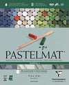 Clairefontaine - Pastelmat Glued Pad - Palette No. 5 - Dark Blue - 24 x 30 cm - 360g - 12 Sheets