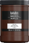 Liquitex BASICS Acrylic Paint, 946ml jar, Burnt Umber