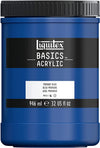 Liquitex BASICS Acrylic Paint, 946ml (32-oz) Jar, Primary Blue