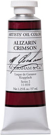 M GRAHAM ALIZARIN CRIMSON 150ML OIL COLOR