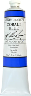 M. Graham Artist Oil Paint Cobalt Blue 5oz Tube