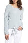 BAREFOOT DREAMS® CozyChic™ Ultra Lite Tie Front Lounge Pullover