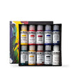 Golden Artist Colors - Fluid Acrylics - Principal Professional Fluid Set - Ten 1 fl. oz. / 30 ml Bottles