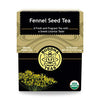 Buddha Teas - Organic Fennel Seed Tea - 18 Tea Bags - 819005010217