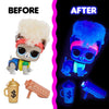 L.O.L. Surprise! Lights Pets with REAL Hair & 9 Surprises including Black Light Surprises - English Edition