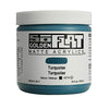 Golden Artist Colors - SoFlat Acrylics - Turquoise - 16 fl. oz./ 473ml Jar