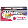 Daler Rowney - Georgian Selection Water Mixable Oil Paint Set - 10-Tube