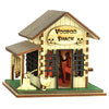 Ginger Cottages-  Dr. Roscoe's Voodoo Shack Wooden Ornament for Christmas Tree