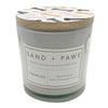 Sand + Paws Teakwood scented candle
