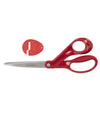 Fiskars 8'' Glitter And Sew Sharp Set Red