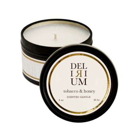 Teakwood & Tobacco– 12.5 oz Soy Candle