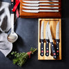 Wüsthof Gourmet 4-Piece Knife Set in Acacia Tray