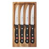 Wüsthof Gourmet 4-Piece Knife Set in Acacia Tray