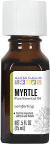 Aura Cacia Myrtle Essential Oil 0.5 fl. oz.