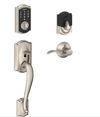 Schlage Camelot Touch Entry Handleset with Left Handed Accent Lever